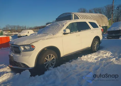 2018 Dodge Durango Sxt Awd из США, поврежденный, VIN 1C4RDJAG5JC112452